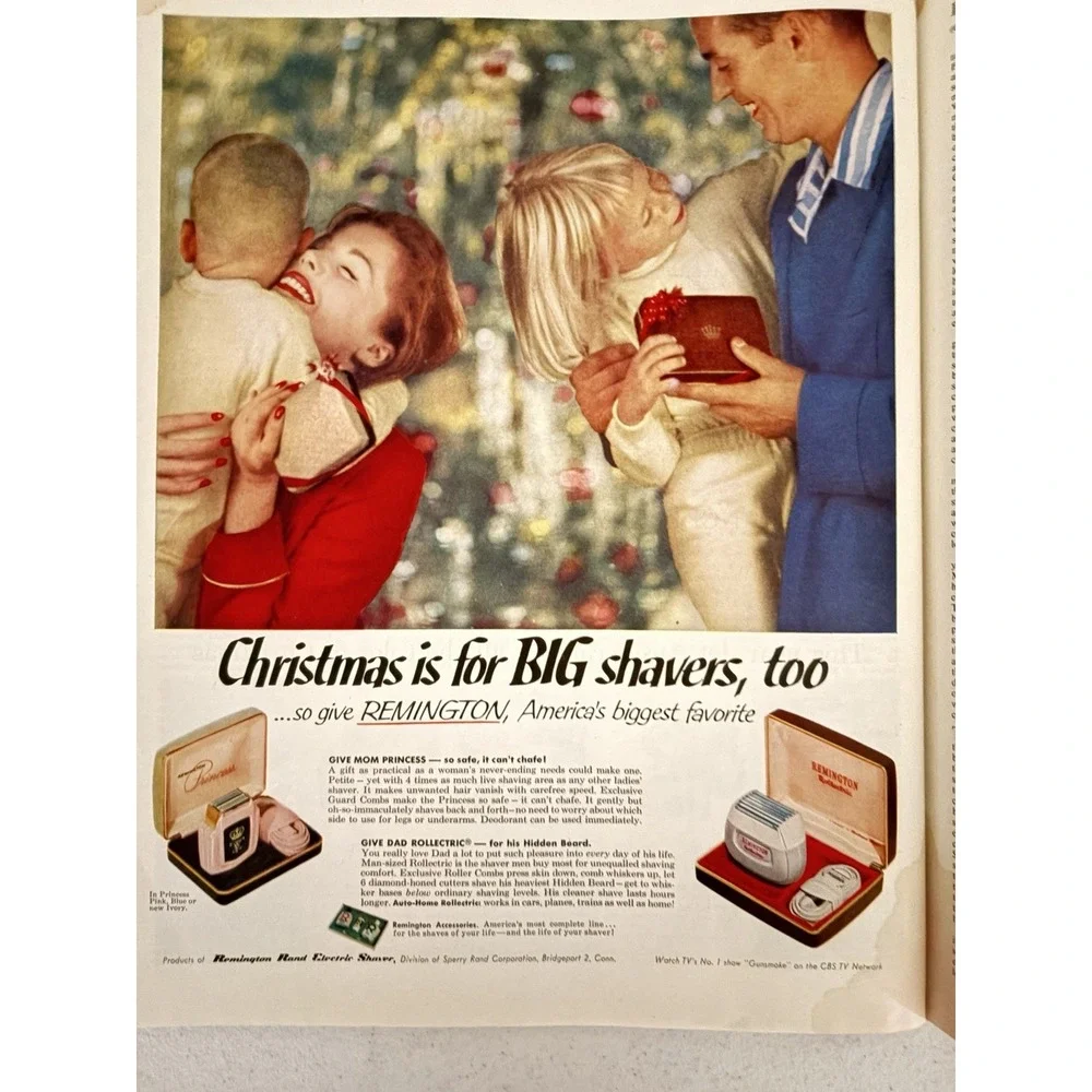 DEC 13 1958 SATURDAY EVENING POST magazine OUTDOOR HOCKEY Christmas Ads
